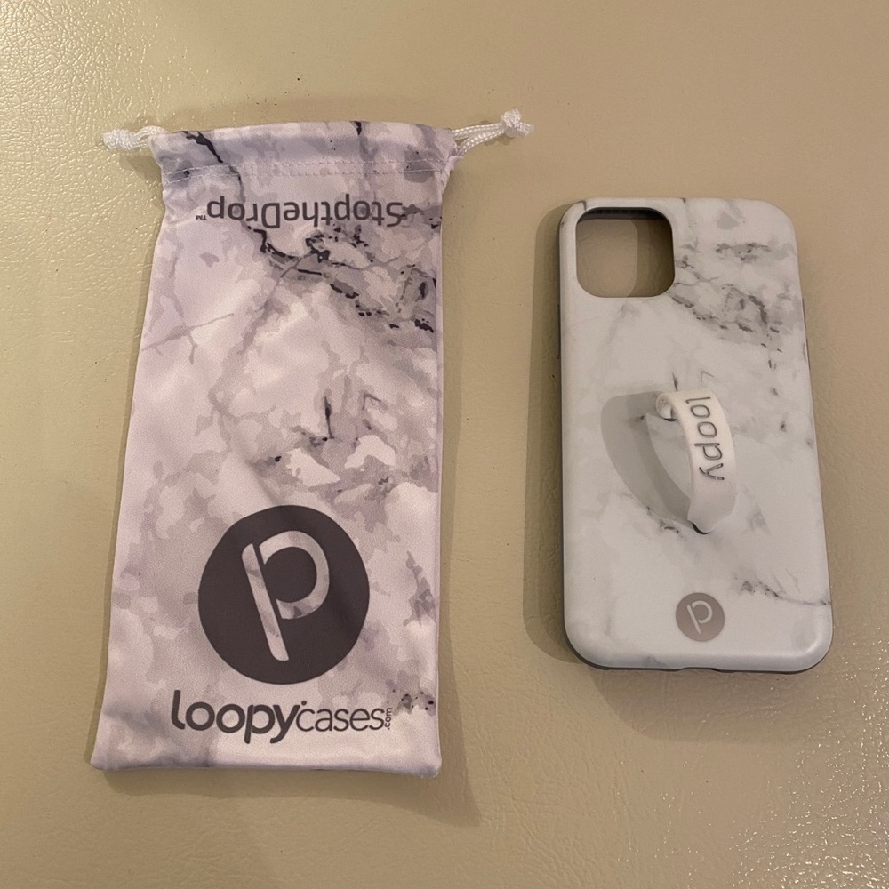 Loopy Case IPhone 11 Pro-White Marble